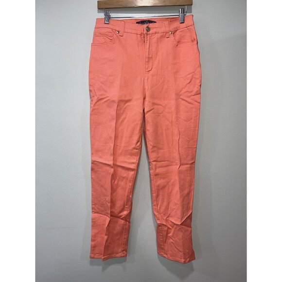 Gloria Vanderbilt Women's Pants Size 8,‎ Coral - Picture 1 of 9